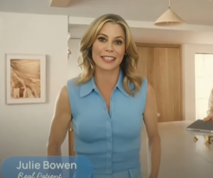 The actress featured in the Xiidra commercial is Julie Bowen