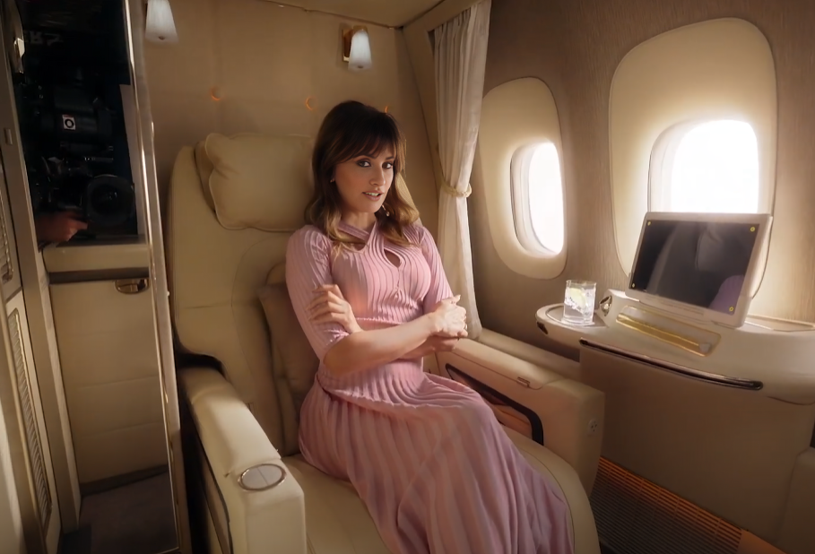 Penélope Cruz’s Role and Appearance in the Emirates Ad