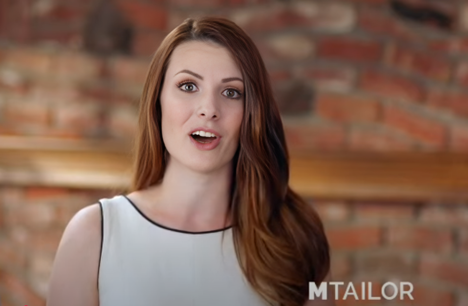Mtailor commercial actress name Jaclyn Kelly Shaw
