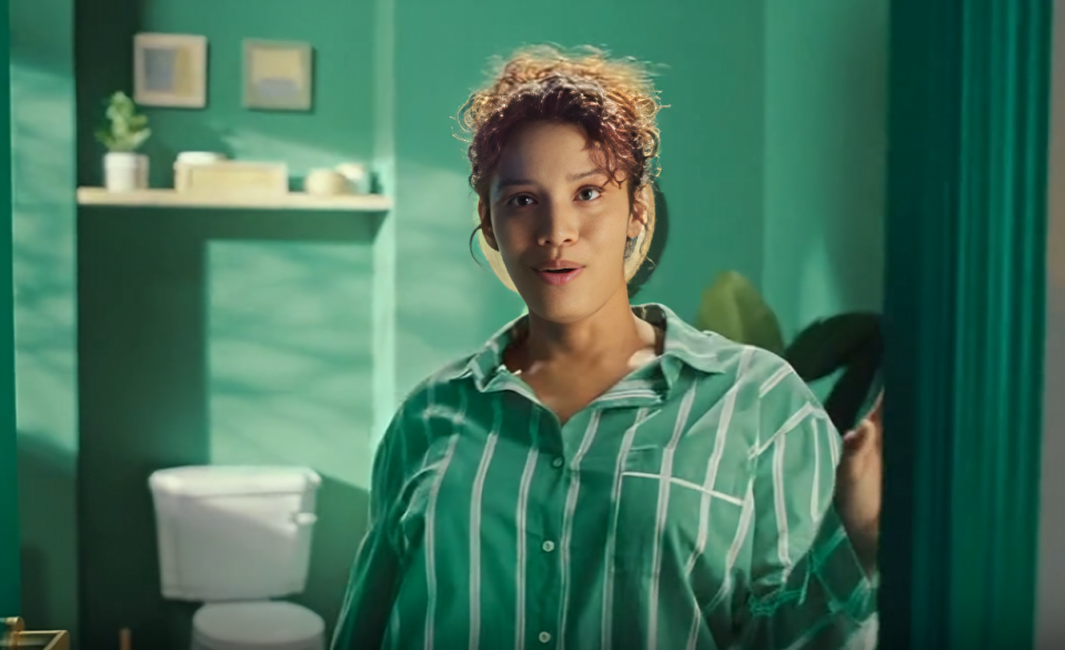 The mystery Actress from Dulcolax’s “Swimming” commercial