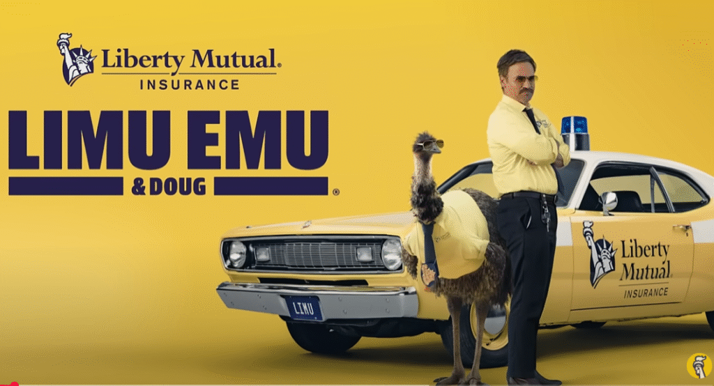 Liberty Mutual Commercial Actor with emu: Meet David Hoffman
