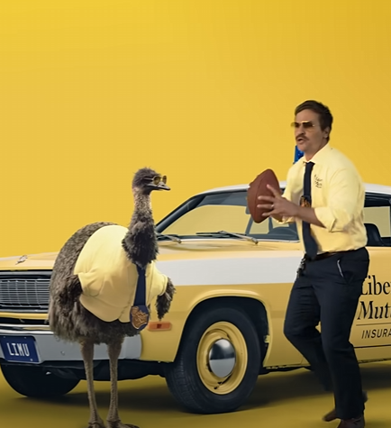Liberty Mutual Commercial Actor with emu: Name, Age, Bio and More
